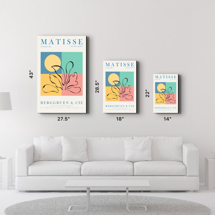 Wallity Pintura Decorativa de Vidrio Templado Multicolor 46 x 72 cm